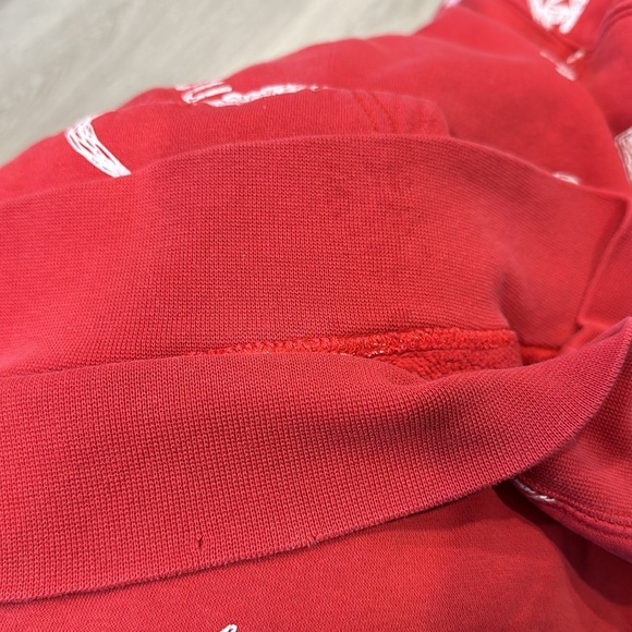 Vintage Nike Just Do It Red Sweatshirt Size XL - Picture 7 of 8